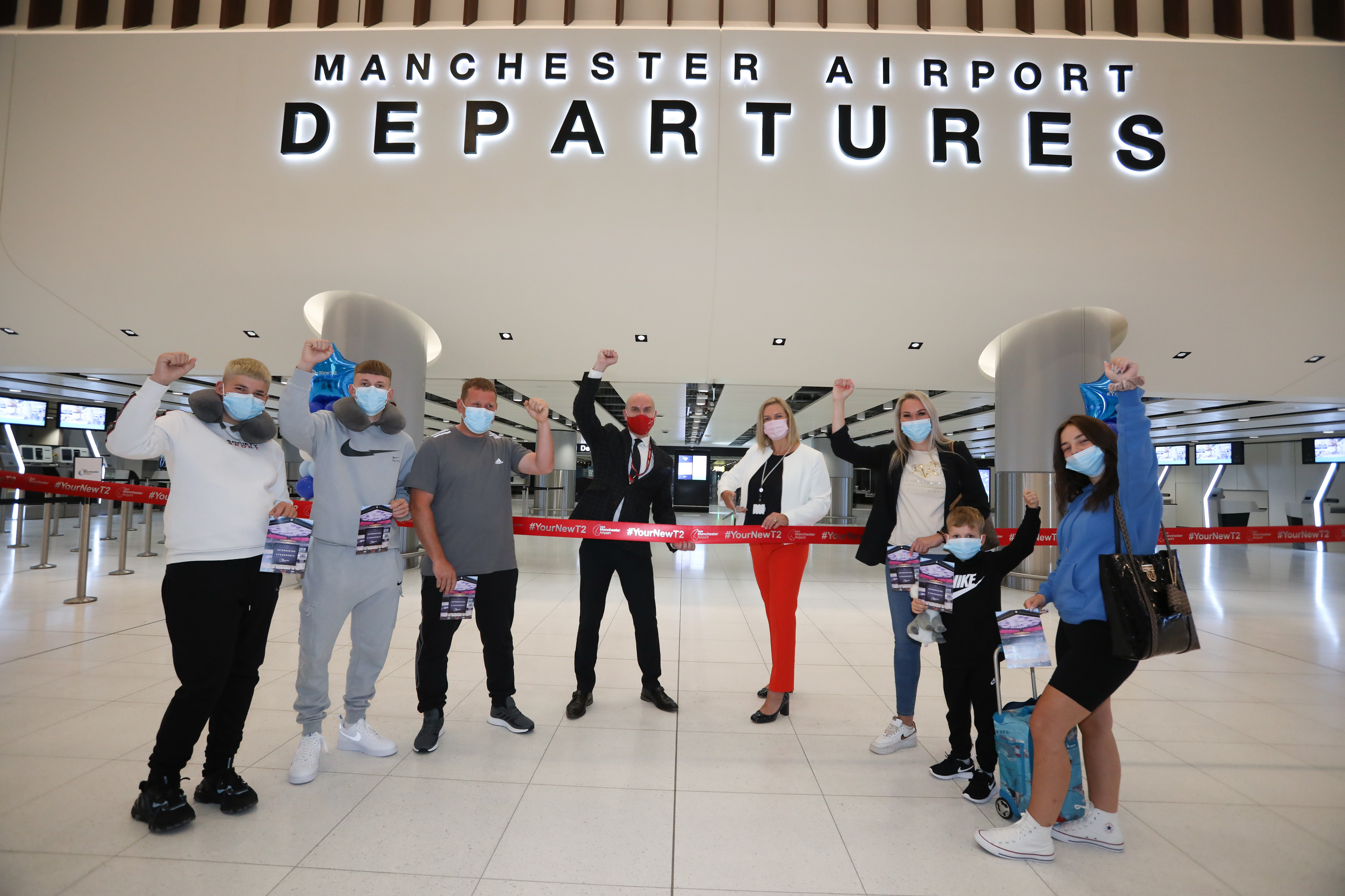 Manchester Airport’s new T2 first passengers ADS Advance